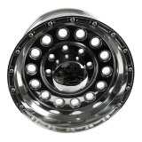 Raceline 887 Rock Crusher 16x8in / 8x165.1 BP / -20mm Offset / 130.81mm Bore - Polished Wheel thumbnail 1
