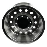 Raceline 887 Rock Crusher 16x8in / 8x165.1 BP / -20mm Offset / 130.81mm Bore - Polished Wheel thumbnail 3