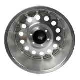 Raceline 887 Rock Crusher 17x9in / 6x139.7 BP / 0mm Offset / 107.95mm Bore - Polished Wheel thumbnail 3