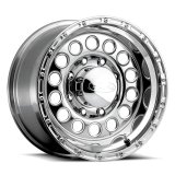 Raceline 887 Rock Crusher 17x9in / 8x165.1 BP / 0mm Offset / 130.81mm Bore - Polished Wheel thumbnail 6