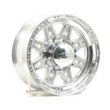 Raceline 888 Renegade 16x8in / 8x165.1 BP / 0mm Offset / 130.81mm Bore - Polished Wheel thumbnail 2