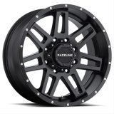 Raceline 931B Injector 17x9in / 8x165.1 BP / 0mm Offset / 125.2mm Bore - Satin Black Wheel thumbnail 1