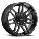 Raceline 931B Injector 17x9in / 8x165.1 BP / 0mm Offset / 125.2mm Bore - Satin Black Wheel thumbnail 3