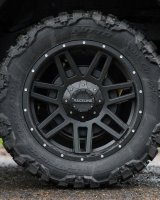 Raceline 931B Injector 20x9in / 8x170 BP / 12mm Offset / 125.2mm Bore - Satin Black Wheel thumbnail 7