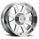 Raceline 940C Hostage 20x10in / 8x165.1 BP / -19mm Offset / 125.2mm Bore - Chrome Wheel thumbnail 1