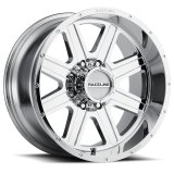 Raceline 940C Hostage 16x8in / 8x165.1 BP / 0mm Offset / 125.2mm Bore - Chrome Wheel thumbnail 2