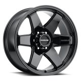 Raceline 942B Addict 18x8in / 6x120 BP / 35mm Offset / 67.1mm Bore - Gloss Black Wheel thumbnail 1