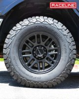 Raceline 944B Outlander 20x9in / 6x135 BP / 18mm Offset / 87.1mm Bore - Satin Black Wheel thumbnail 4