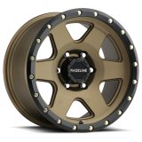 Raceline 946BZ Boost 17x9in / 6x139.7 BP / 0mm Offset / 107.95mm Bore - Bronze Wheel thumbnail 1