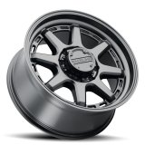 Raceline 947B Scout 17x9in / 8x165.1 BP / -12mm Offset / 125.2mm Bore - Satin Black Wheel thumbnail 4