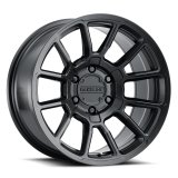 Raceline 950B Gauge 17x8.5in / 5x139.7 BP / 18mm Offset / 106.5mm Bore - Satin Black Wheel thumbnail 2