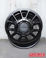 Raceline 950B Gauge 20x9in / 8x180 BP / 18mm Offset / 124.2mm Bore - Satin Black Wheel thumbnail 7