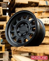 Raceline 952B Aero 16x8in / 6x139.7 BP / -6mm Offset / 106.1mm Bore - Satin Black Wheel thumbnail 6