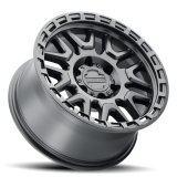 Raceline 953B Krank 17x9in / 6x139.7 BP / -12mm Offset / 106.1mm Bore - Satin Black Wheel thumbnail 5