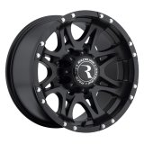 Raceline 981 Raptor 18x9in / 8x165.1 BP / -6mm Offset / 125.2mm Bore - Satin Black Wheel thumbnail 3