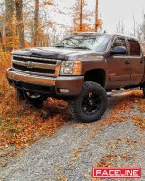 Raceline 981 Raptor 18x9in / 8x165.1 BP / -6mm Offset / 125.2mm Bore - Satin Black Wheel thumbnail 6