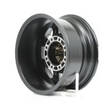 Raceline 982 Raptor 16x8in / 8x165.1 BP / 0mm Offset / 130.81mm Bore - Black & Machined Wheel thumbnail 4