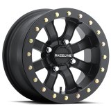 Raceline A71B Mamba 14x7in / 4x156 BP / 30mm Offset / 132.5mm Bore - Satin Black Beadlock Wheel thumbnail 1