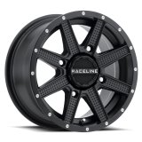 Raceline A92B Hostage 14x7in / 4x156 BP / 2+5 -47mm Offset / 83.8mm Bore - Satin Black Wheel thumbnail 1