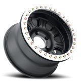 Raceline RT231 Monster 17x9.5in/5x139.7 BP/-32mm Offset/107.95mm Bore BLK & MACH Ring Beadlock Wheel thumbnail 4