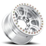 Raceline RT233 Monster 17x9.5in / 6x139.7 BP / -32mm Offset / 107.95mm Bore- Machined Beadlock Wheel thumbnail 3