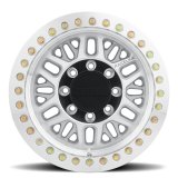 Raceline 951M Ryno 17x9 / 5x150 / -38mm Offset / 110.5mm Bore - Machined w/ Machined Beadlock Ring thumbnail 1