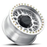 Raceline 951M Ryno 17x9 / 5x150 / -38mm Offset / 110.5mm Bore - Machined w/ Machined Beadlock Ring thumbnail 2