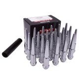 Raceline 14x1.5 XL Spike Chrome Jeep Lug Nuts (Set of 23) thumbnail 1
