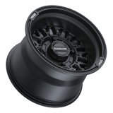 Raceline A13B Omega 15x7in/4x156 BP / 10mm Offset /132.5mm Bore - Satin Black Wheel thumbnail 1