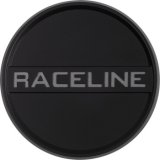 Raceline Center Cap - 4X137/156 - Black thumbnail 1