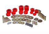 Energy Suspension 80-96 Ford F-150/250/350 Red Body Mount Set Includes Hardware thumbnail 2