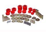 Energy Suspension 80-96 Ford F-150/250/350 Red Body Mount Set Includes Hardware thumbnail 3