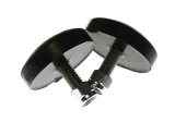 Energy Suspension Low Profile Black Bump Stop Set 11/16 inch Tall / 2 inch dia. (2 per set) thumbnail 1