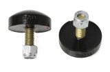 Energy Suspension Universal Black Low Profile Button head bump stop 11/16 inch tall x 1 5/8 inch dia thumbnail 9