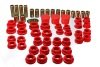 Energy Suspension 02-09 350Z / 03-07 Infiniti G35 Coupe Red Rear Control Arm Bushing Set thumbnail 8