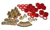 Energy Suspension 68-72 Chevy Chevelle/Monte Carlo/Malibu/El Camino Red Body Mount Set thumbnail 2