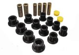 Energy Suspension 00-04 Ford Excursion 4WD / 99-04 F250/F350 4WD Black Front Leaf Spring Bushing Set thumbnail 1
