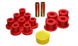 Energy Suspension 6/74-80 MG MGB Red Rear Leaf Spring Bushing Set thumbnail 1