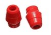 Energy Suspension 97-06 Jeep Wrangler YJ/TJ Red Front Bump Stop Set (Set of 2) thumbnail 8
