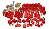 Energy Suspension 07-11 Jeep JK 4dr Red Hyper-Flex Master Bushing Set thumbnail 2