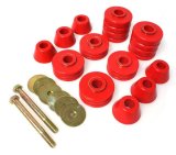 Energy Suspension 55-57 Chevy Full Size (Belair/Caprice/Impala) Black Body Mount Set thumbnail 6