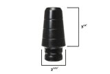 Energy Suspension 97-06 Jeep Wrangler TJ with 1 3/4 in lift Black Front Bump Stop Set (Set of 2) thumbnail 6