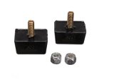 Energy Suspension Univ Blk 7/8in H x 1-7/8in L x 1-3/8in W Low Profile Rectangular Bump Stops (2 ea) thumbnail 1