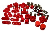 Energy Suspension 08-12 Subaru Impreza WRX Red Hyper-Flex Master Bushing Set thumbnail 2