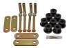 Energy Suspension GM Heavy Duty Shackle Set - Black thumbnail 7