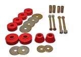 Energy Suspension Chevy Pickup Body Mounts - Red thumbnail 6