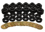 Energy Suspension Body Mount Set - Black thumbnail 1