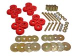 Energy Suspension Bronco Body Mount W/Hardware - Red thumbnail 4