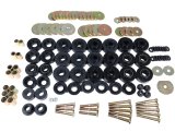 Energy Suspension 65-67 Chevrolet Biscayne/Bel Air/Caprice/Impala Body Mount Set w/ Hardware - Black thumbnail 1