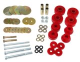 Energy Suspension 67-68 Chevrolet C-10 Pickup Red Body Mount Set thumbnail 2